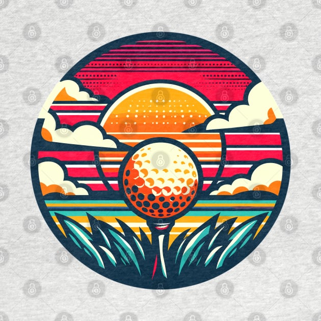 Golf Ball by Vehicles-Art